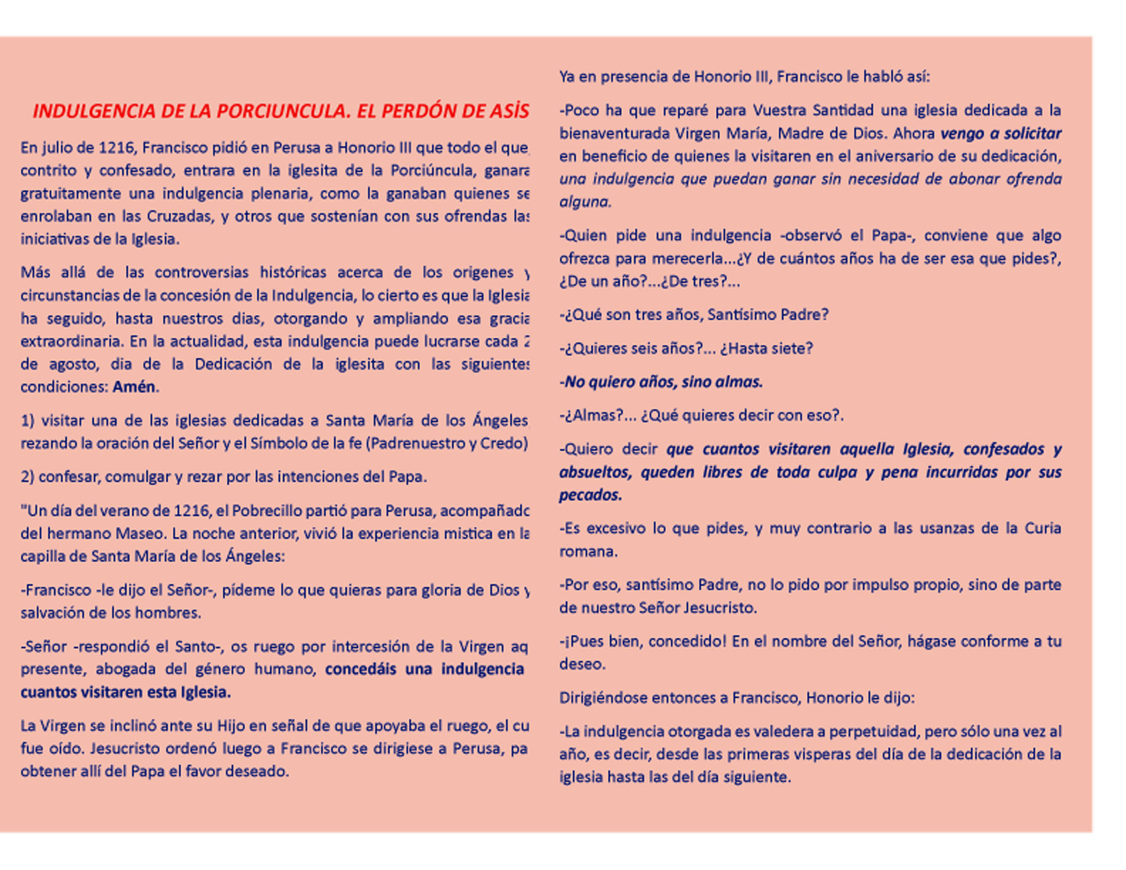 fiesta de la virgen el 2 de agosto